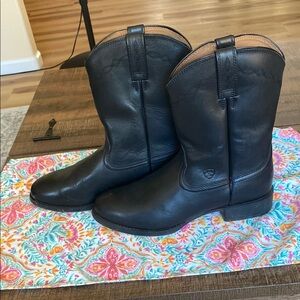 Ariat Black Leather Men's Boots